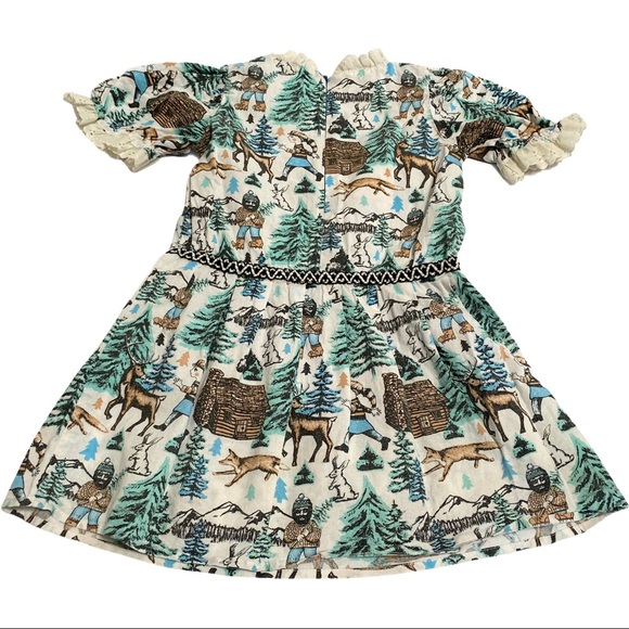 Misha LuLu Woodland Dress 6 - Picture 2 of 5